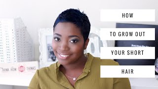 Quick Tip! | How To Grow Out Your Short Hair | Thehairazor