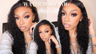 *Detailed* Wig Install On Water Wave Wig | No Baby Hair | Luvme Hair