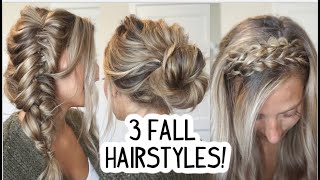 3 Easy Fall Hairstyles For Medium & Long Hair
