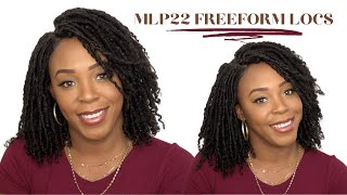 Bobbi Boss Premium Synthetic 4.5 Inch Realistic Lace Part Wig - Mlp22 Freeform Locs --/Wigtypes.Com