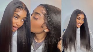 Most Affordable 4C Kinky Hairline Hd Lace Front Wig Install Ft. Rpghairwig | Petite-Sue Divinitii