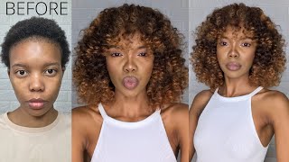 How To Define Curls On Your Wig Using Flexi Rods Ft Ali Pearl Hair | Beginner Friendly