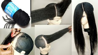Omg:Treat Brazilian Wool, Turn It To Real Hair And Make Closure With It/Beginner'S Friendly