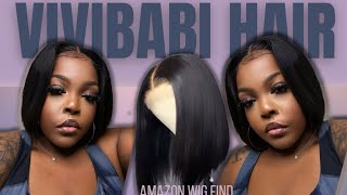 $70 Bob Wig From Amazon| Vivibabi Hair