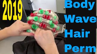 How To Do Body Wave Hair Perm Short Hair 2019 -Curly Hair