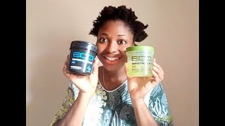 How To : Perm Rod Set On Short 4C Natural Hair Using Eco Styling Gel