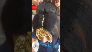 Bridal | Hairstyle | Indian Bridal Hairstyle | Wedding Hairstyle | Easy Hairstyle | Groom Hairstyle