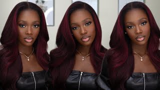Outre Perfect Hairline 136 Pre-Plucked Lace Front Wig Geneva Ft Samsbeauty | Okemute Ugwuamaka