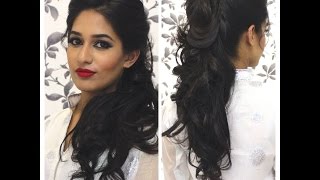 Tutorial: Indian Party Hairstyle