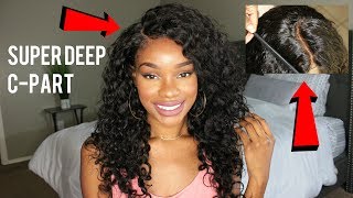Super Deep C-Part Root To Tip Curly Lace Front Wig!!! | Premierlacewigs