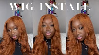 In My Ginger Hair Era | 5X5 Hd Lace Closure Wig Install | Detailed & Beginner Friendly!