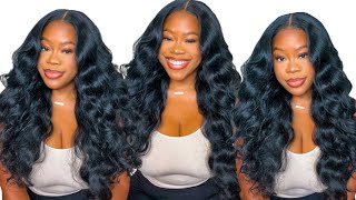 I Am...Just Wow! | $40 | Sensationnel Butta Lace Human Hair Blend Curly Body 26