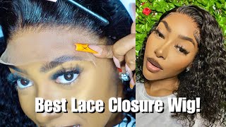 My Favourite 5X5 Hd Lace Closure Curly Bob Ft. Luvme Hair  | Petite-Sue Divinitii