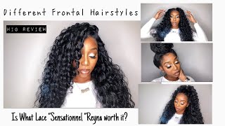 Different Easy Frontal Hairstyles | Is What Lace "Sensationnel" Reyna Worth Your Money ?|W