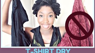 T-Shirt Dry Natural Hair