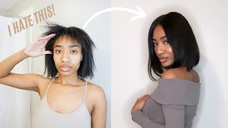 How To Hide Bangs Or Broken Pieces Of Hair | Easy And Cheap!