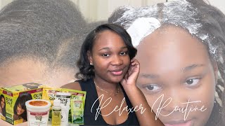 6 Month Relaxer Touch Up | How I Relax My Hair At Home | Msmickayla