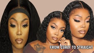 The "Wet Look"| Straight To Curly In Mins!! Wet & Wavy Hair@Xrsbeautyhairofficial