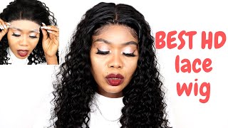 *Quick* 5X5/6X6 Hd Transparent Lace Wigs Deep Wave Install | Ft .Upretty Hair