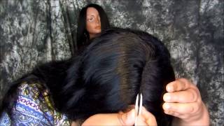 How To Customize Your Wig: "Its A Wig" Hh Part Lace