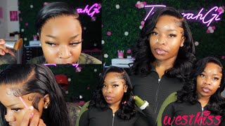 Detailed Melted 13*6 Frontal Wig Install + Bombshell Curls & Dramatic Babyhairs Ft. Westkiss Hair