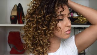 My Curly Hair Routine - Perfect Defined Curls