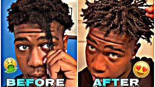 How To Get Freeform Dreads With Short Hair (Thot Boy Cut) *No Products*