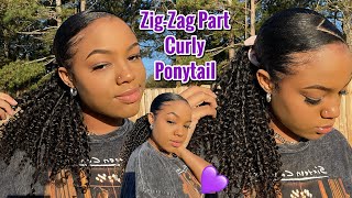22 Inch Curly Ponytail Tutorial | True Glory Hair