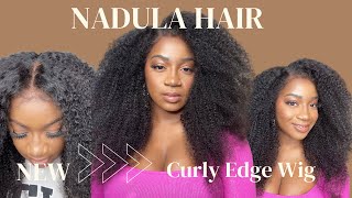 Curly Edges?  Easy Install 13*4 Kinky Curly Wig With Curly Edges ~ 24Inch Ft.Nadula Hair