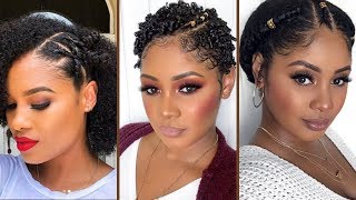 Quick & Easy Natural Hairstyles For Black Women | Natural Hairstyles Protective Styles {Part 2}
