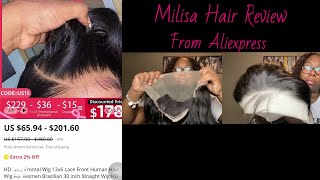 20 Inch Straight 13X4 Hd Lace Frontal Wig | Milisa Hair Review