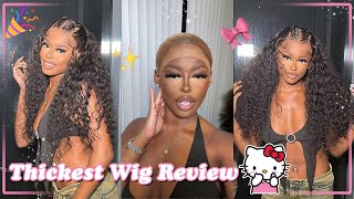 #Ulahair Thickest Hair Review100% Melt Hd Lace Wig Install | Vacation Hairstyle Must Have*