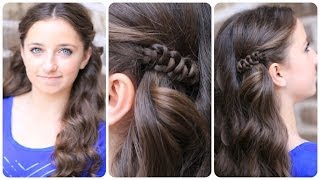 How To Create A Sides-Up Slide-Up Hairstyle | Easy Pullback Hairstyles