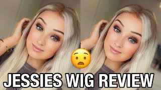 An Honest Jessie'S Wig Reviews | Blonde 613 Lace Front Wig Unboxing| Lauren Neate