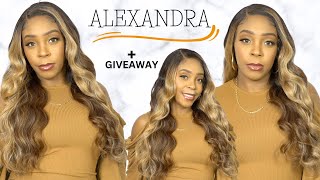 Outre Synthetic Melted Hairline Hd Lace Front Wig - Alexandra --/Wigtypes.Com +Giveaway