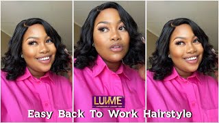 Simple Back To Work Hairstyle For Beginners Ft. Luvme Hair