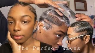 Finger Waves On Short 4C Permed Hair|+Life Update