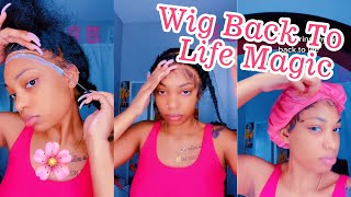 How To Bring Your Old Curly Wig Back To Life? Here Is Tutorial | Ft. Jessie'S   Selection