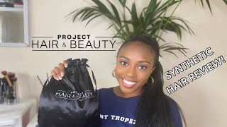 Synthetic Ponytail Review | Ft Project Hair & Beauty