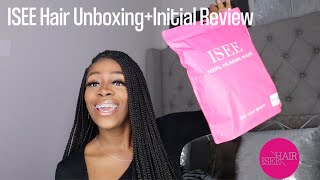 30 In Body Wave Hair Unboxing+Initial Review| Isee Hair