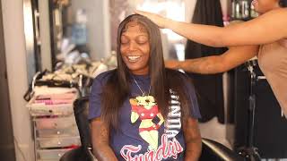 Glueless Lace Closure Wig Install - Nay The Stylist