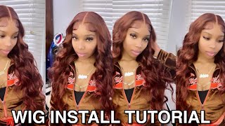 Come To My Hair Appt W/ Me: The Perfect Brown Wig For The Fall  | Queen Virgin Remy Hair