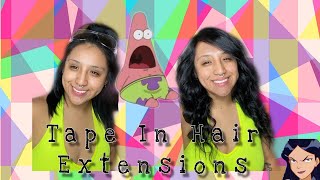 16 & 14 Inch Ebay Hair "Tape In" Extension Transformation (Diy)