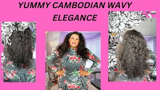 Yummy Raw Cambodian Wavy Elegance/Raw Hair At It'S Finest