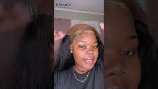 13X6 Lace Front Wig Install | Part 1 Friendly Beginner #Wiginstall #Lacefrontwig #Humanhair #Shorts