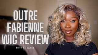 Outre Perfect Hairline | 13X6 Synthetic Lace Frontal | Wig Review | Fabienne |  Ft Divatress