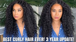 Best Curly Hair Ever? 3 Year Update! Shake N Go Bohemian Curl | Wine N Wigs Wednesday | Alwaysameera