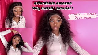 Affordable Amazon Wig | 13X4 . 22 Inches . Deep Wave |