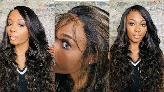 Straight Out Of The Pack | 220 Density Blonde Highlights Body Wave Wig | Cynosure Hair