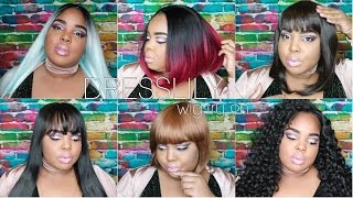 Affordable Wig Try-On! | Dresslily